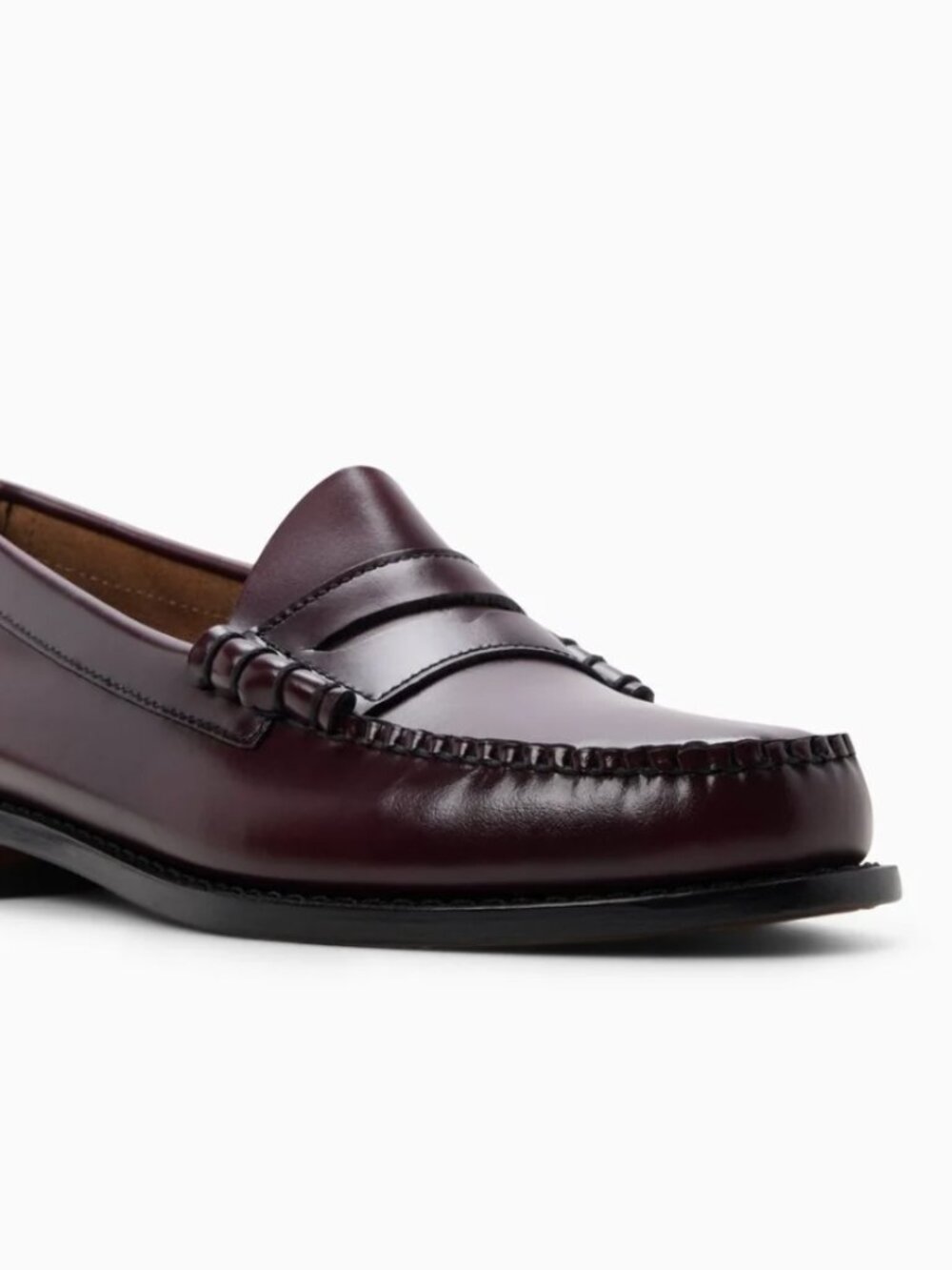 G.H. Bass Men's Larson Weejuns Penny Loafer – Wine (US 8.5)
